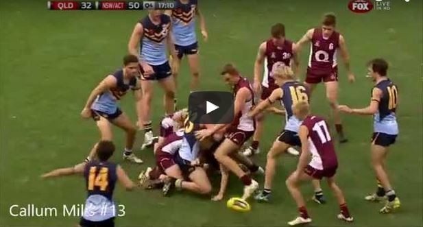 Callum Mills draft video