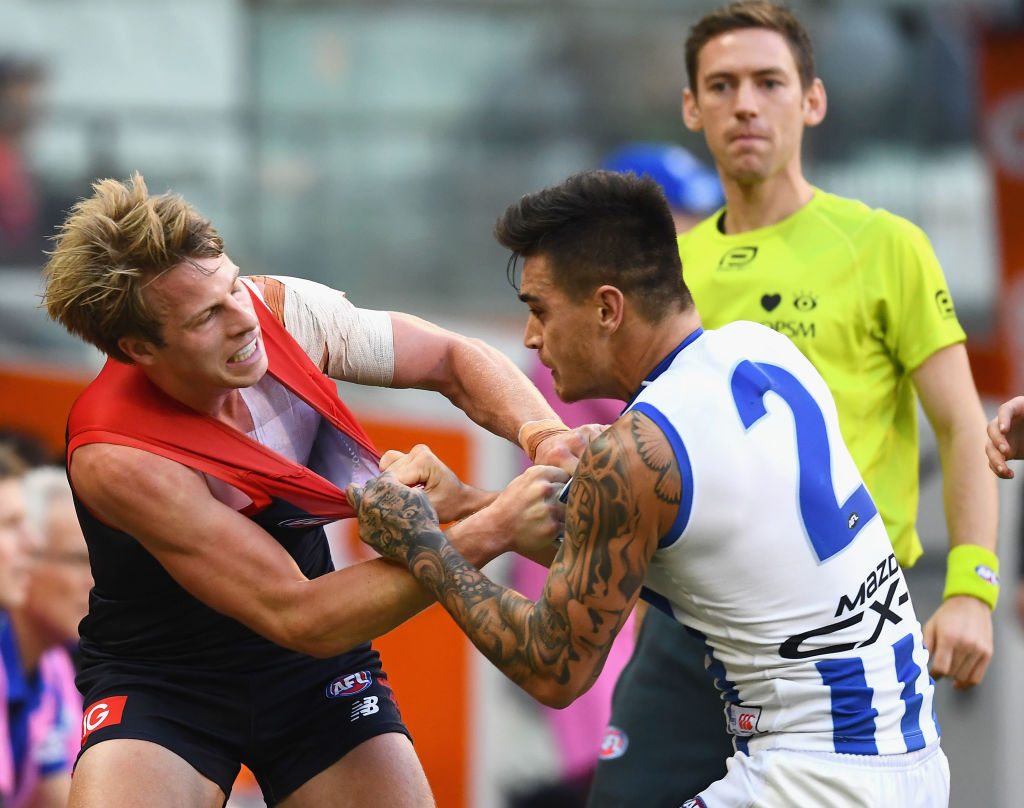 AFL cop their own jumper punch in Wednesday Whack Zero Hanger
