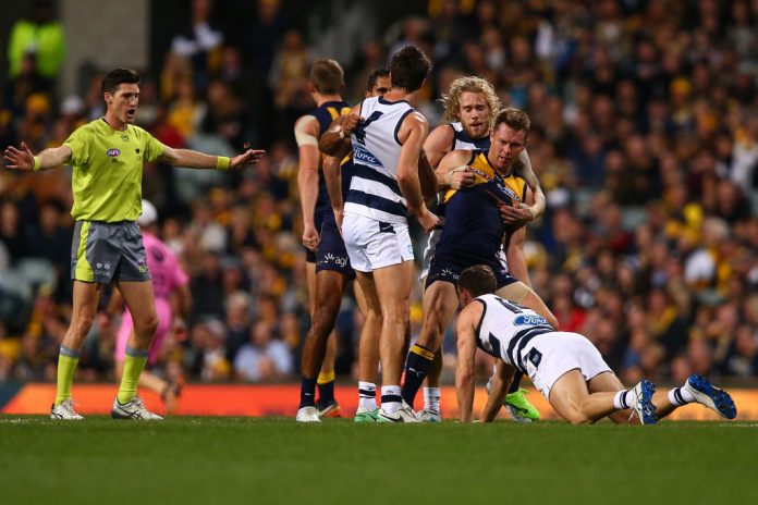 AFL Rd 13 - West Coast v Geelong
