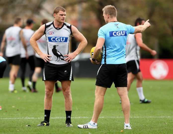 Collingwood Magpies Training Session