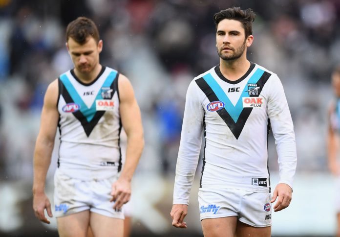 AFL Rd 22 - Collingwood v Port Adelaide