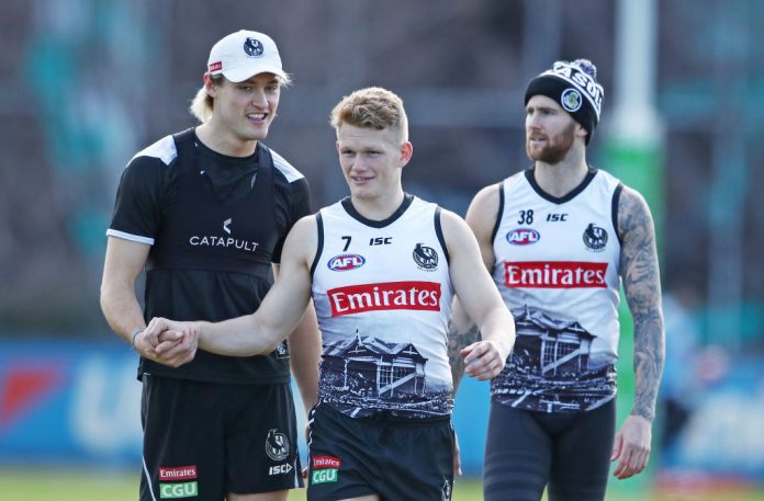 Collingwood Magpies Training Session