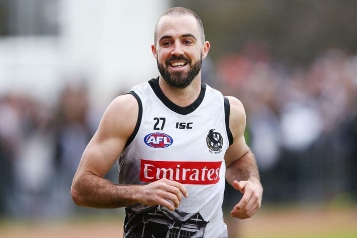 Collingwood Magpies Training Session